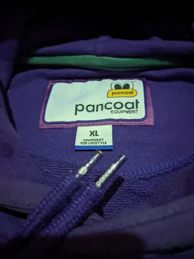 Pancoat Streetwear Sportswear Hoody Pria purple Preloved - Main Image