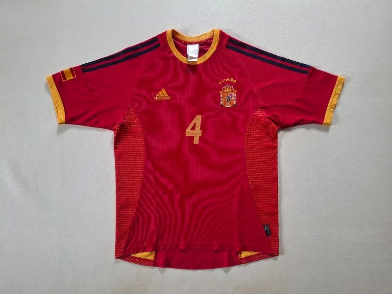 JERSEY SPANYOL HOME 2002-2004 GUARDIOLA ORIGINAL 100% photo 1
