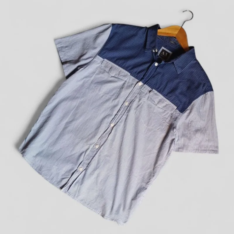Kemeja Armani Exchange Color Block | Thriftshop photo 1