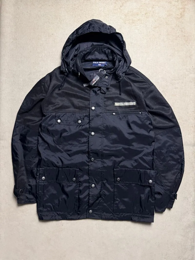 Vintage Polo Sport Skiwear Motorcycle Jacket photo 1