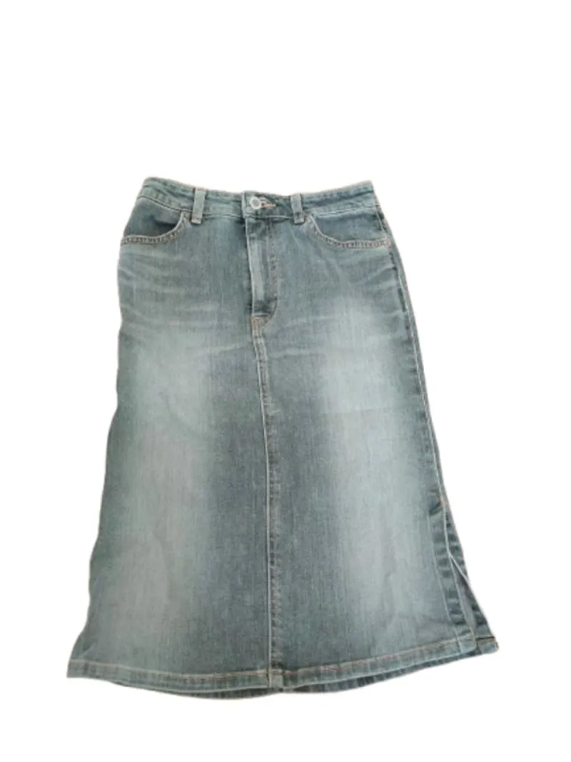 Midi skirt denim photo 1