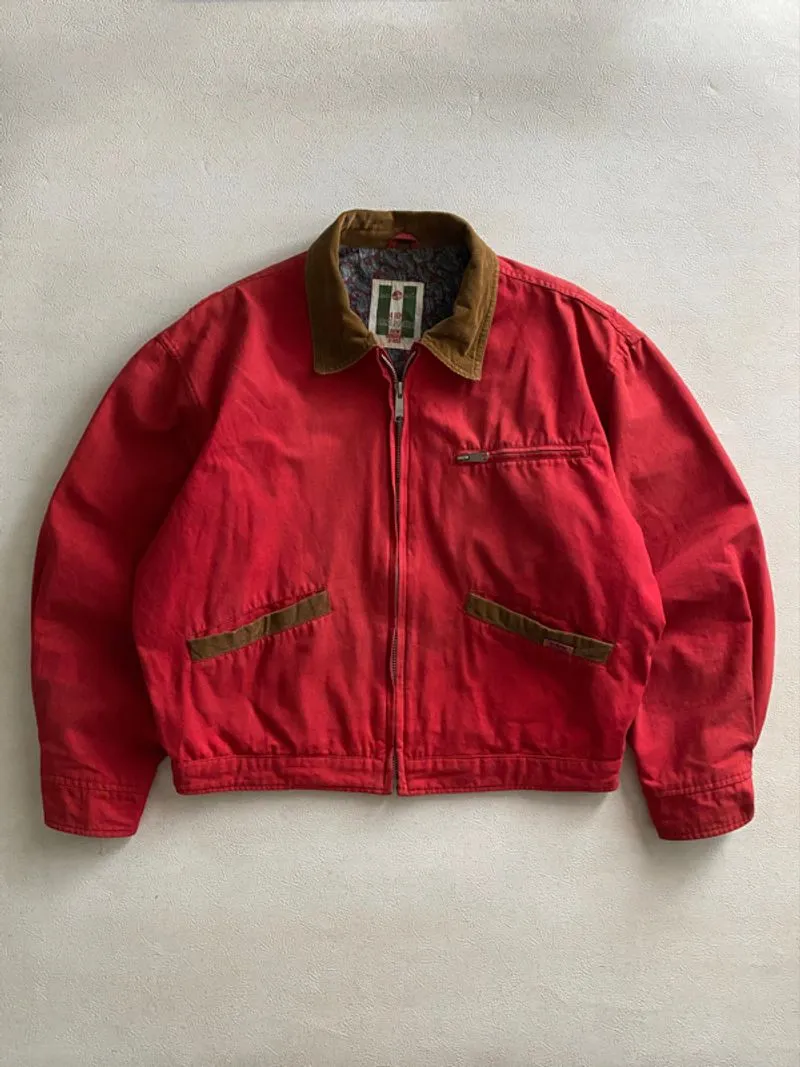 Vintage Horse Powers Detroit Jacket Paisley lining photo 1