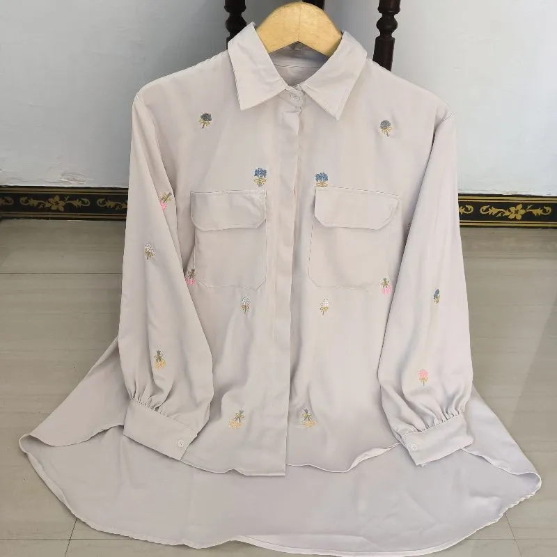 LEIA EMBROIDERY BLOUSE LD 128 • ATASAN WANITA JUMBO photo 1