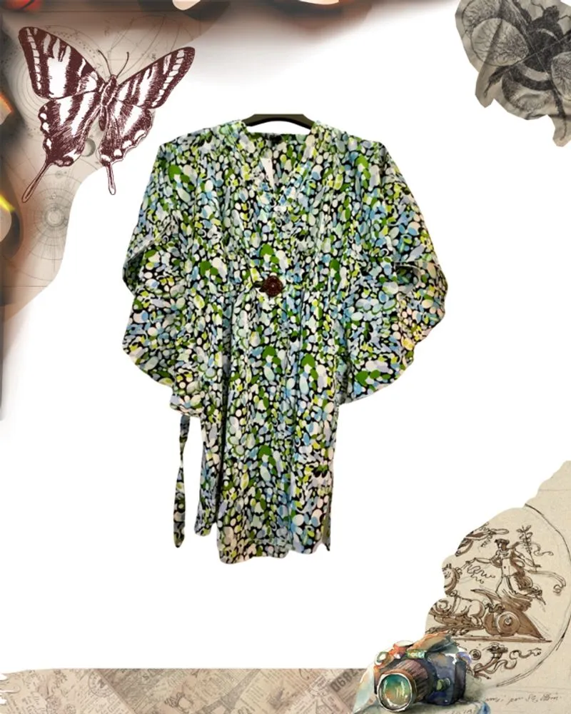bisa midi dress or atasan (green) photo 1