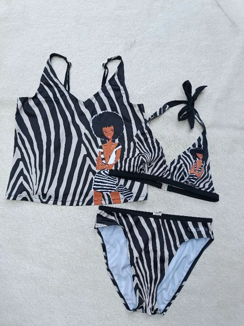 Bikini / baju renang/ swimwear/ swimsuit/ atlet size xl photo 1