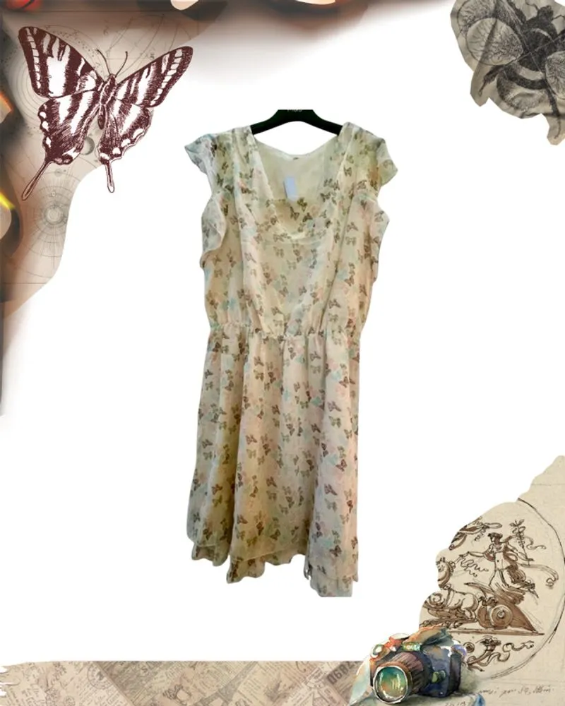 Butterfly Midi Dress photo 1