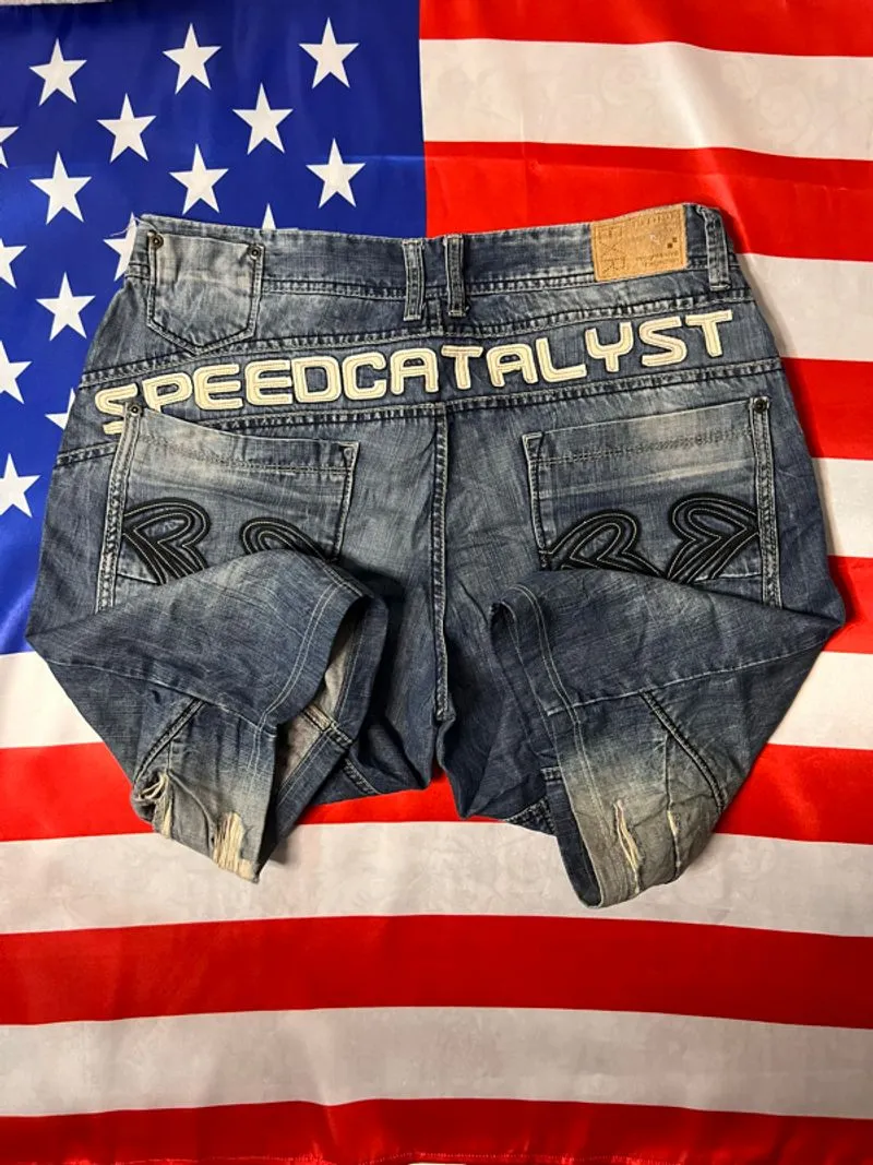 EXR short denim y2k photo 1