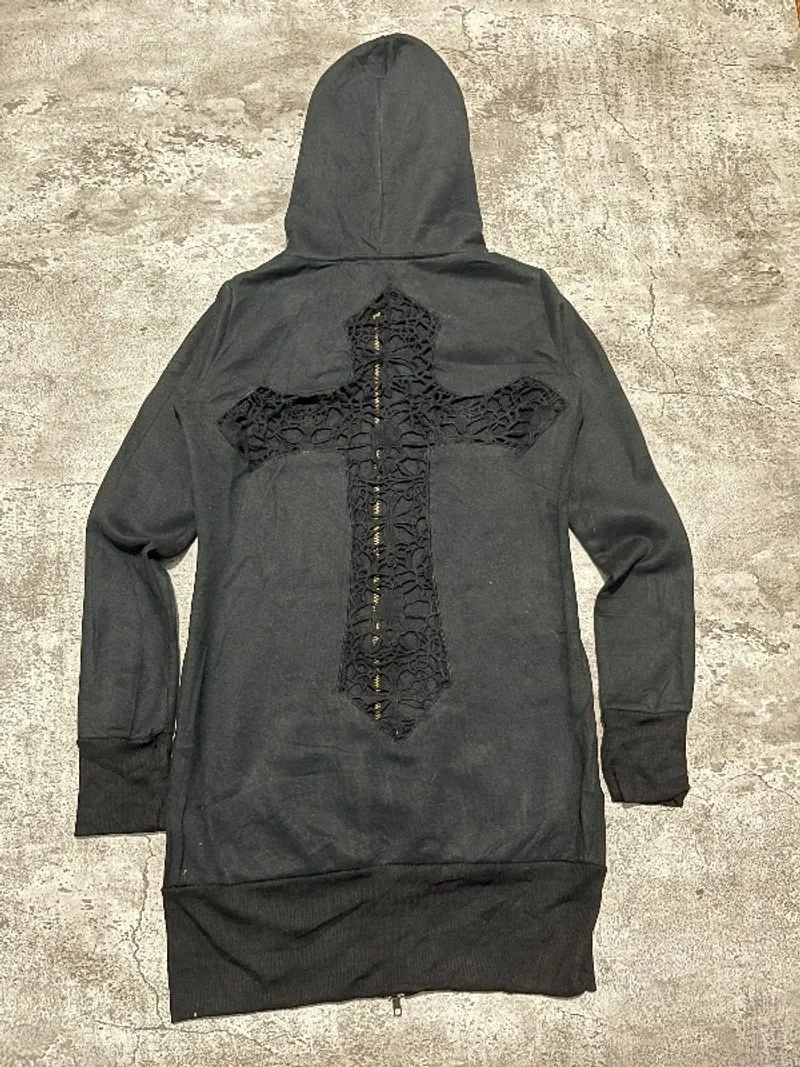 Crucifix Shroud LongHoodie by Chiang Shou-huo
 photo 1