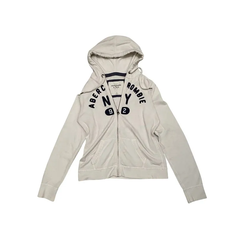 abercrombie & fitch fitted zip hoodie photo 1