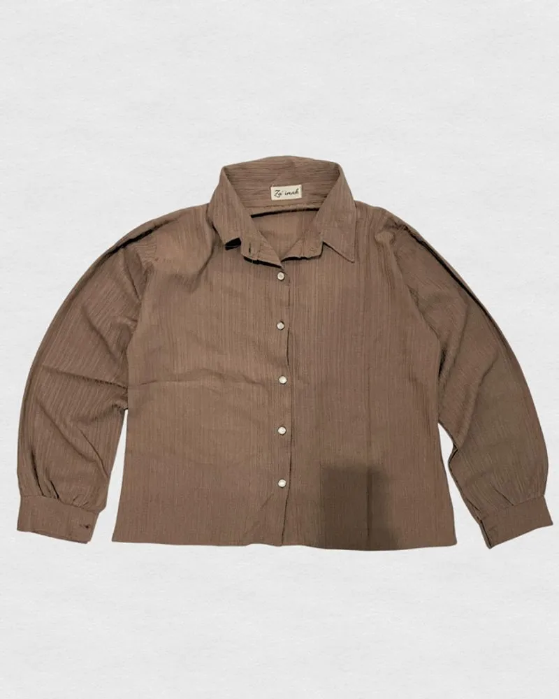 Kemeja Coklat photo 1