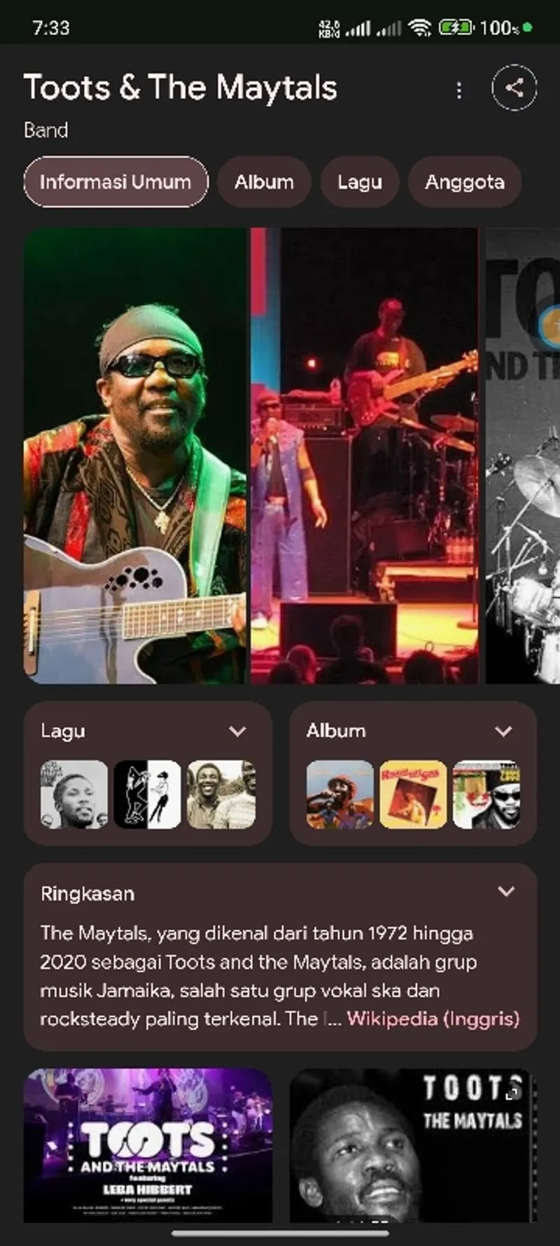 Toots And The Maytals photo 1