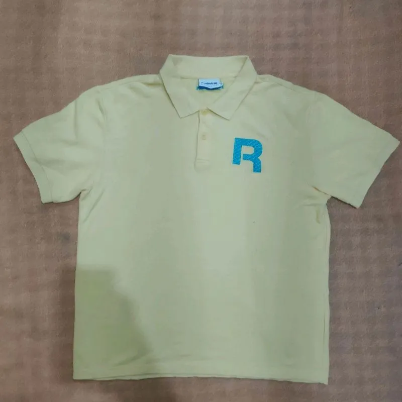 Kaos polo reebok size L logo bordir photo 1