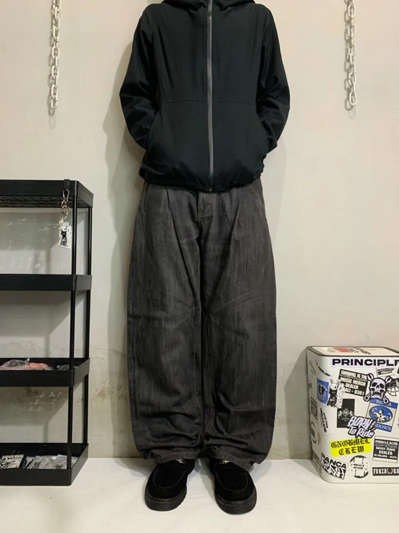 Baggy Jeans GreyWash Indigo📌 photo 1
