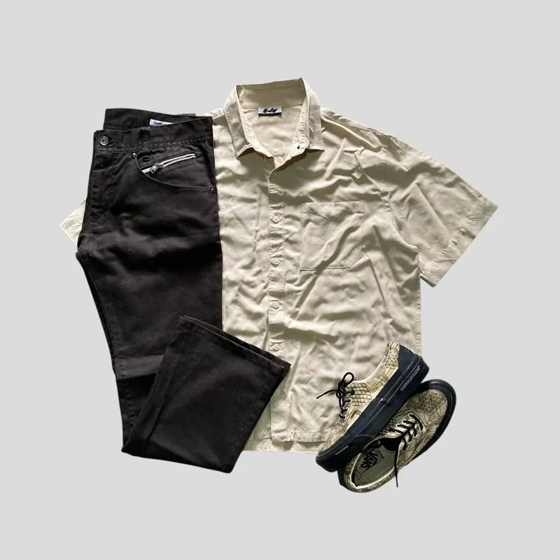 Frht fahrenheit korean boxy shirt photo 1