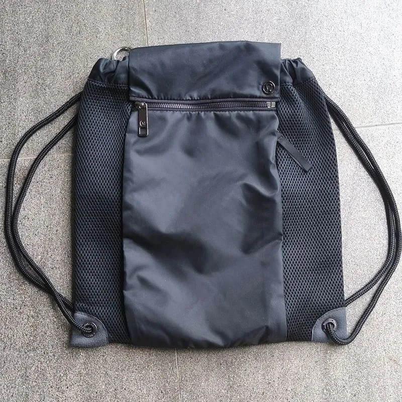 tas backpack lululemon in a cinch drawstring pack used good photo 1