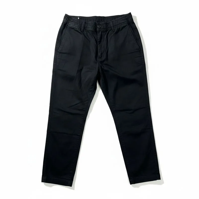 Giordano Linen Ankle Pants | Size S Black photo 1