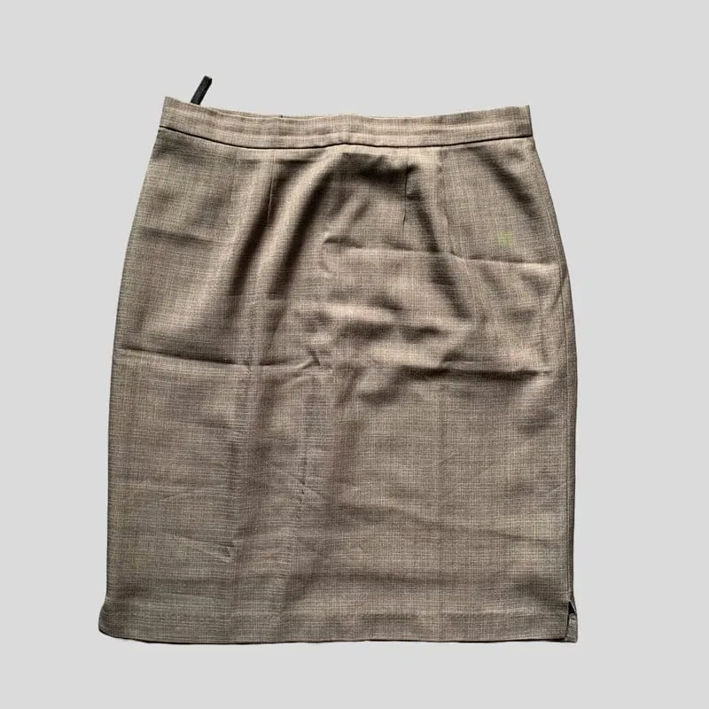 Minimalist Skirt Wanita gray photo 1
