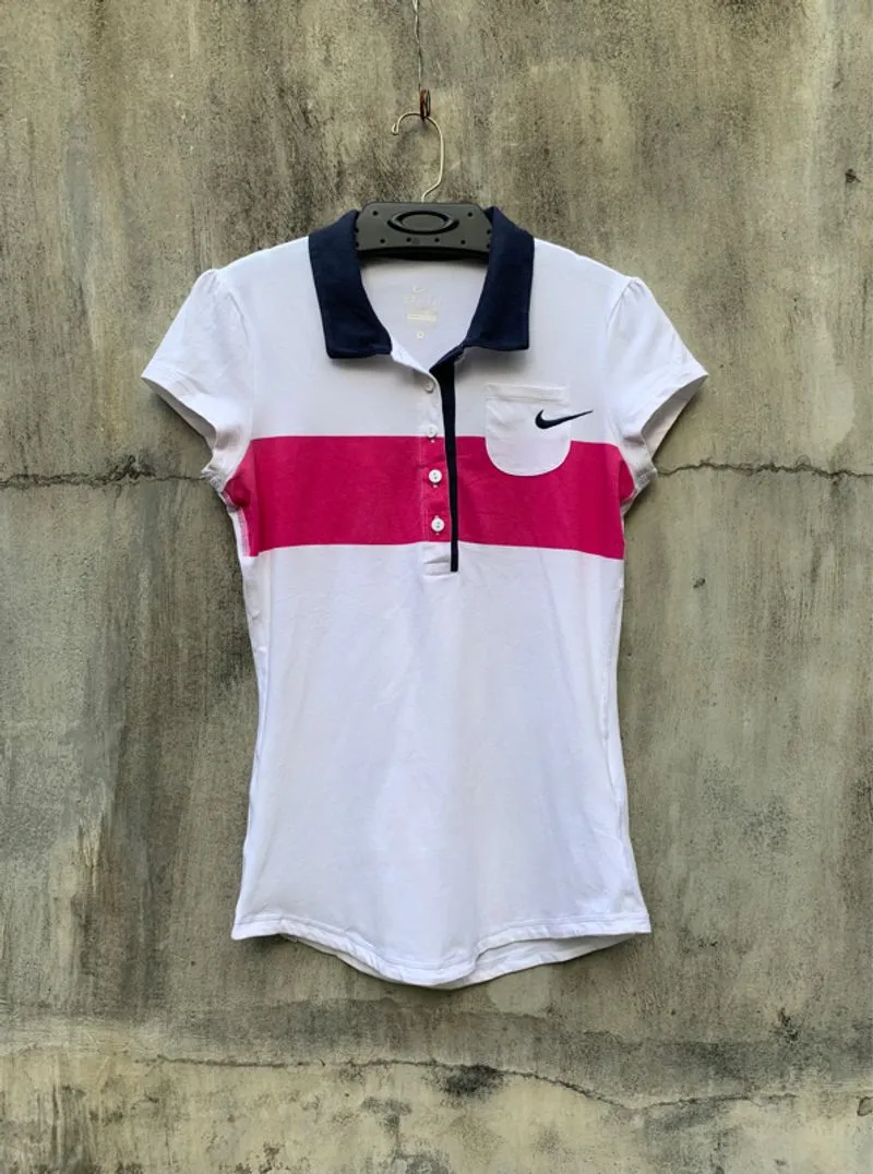 y2k Nike Tennis Pocket Polo Tee photo 1
