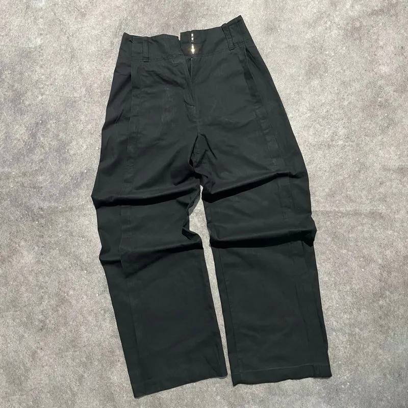 Hemp pleats wide loose pants  photo 1