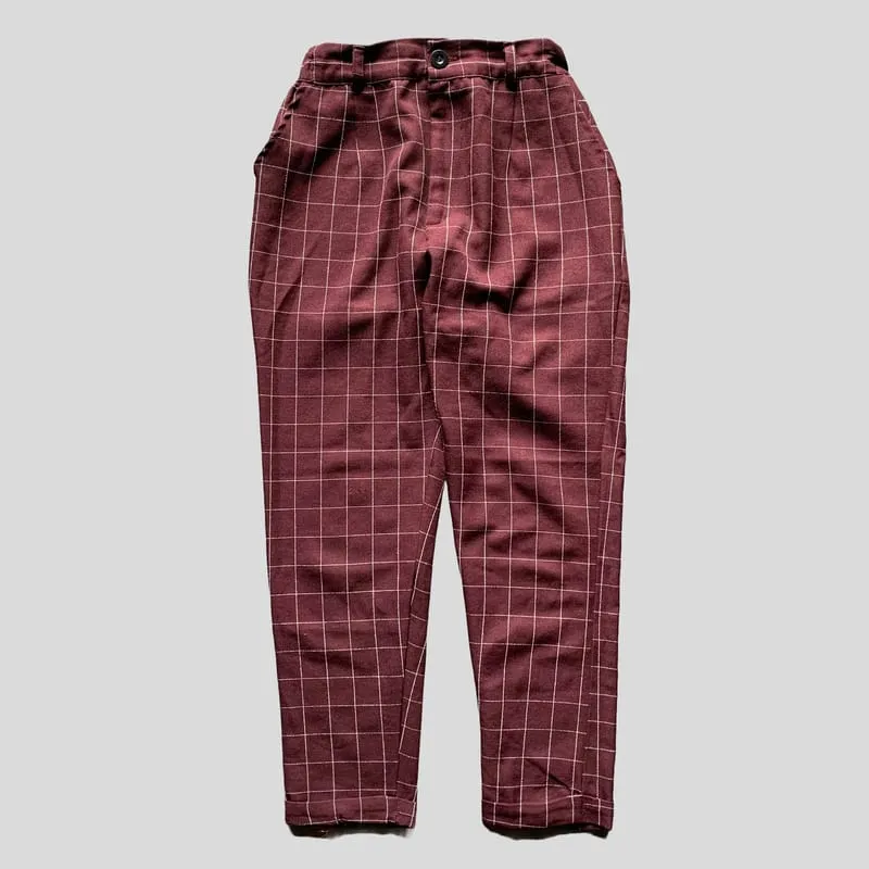 Casual Wanita burgundy photo 1
