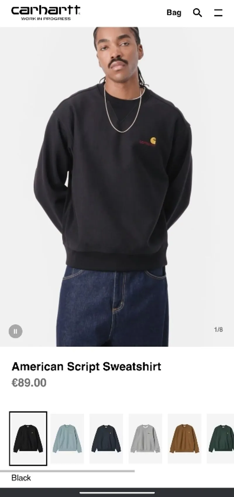 CN Carhatt American Script photo 1