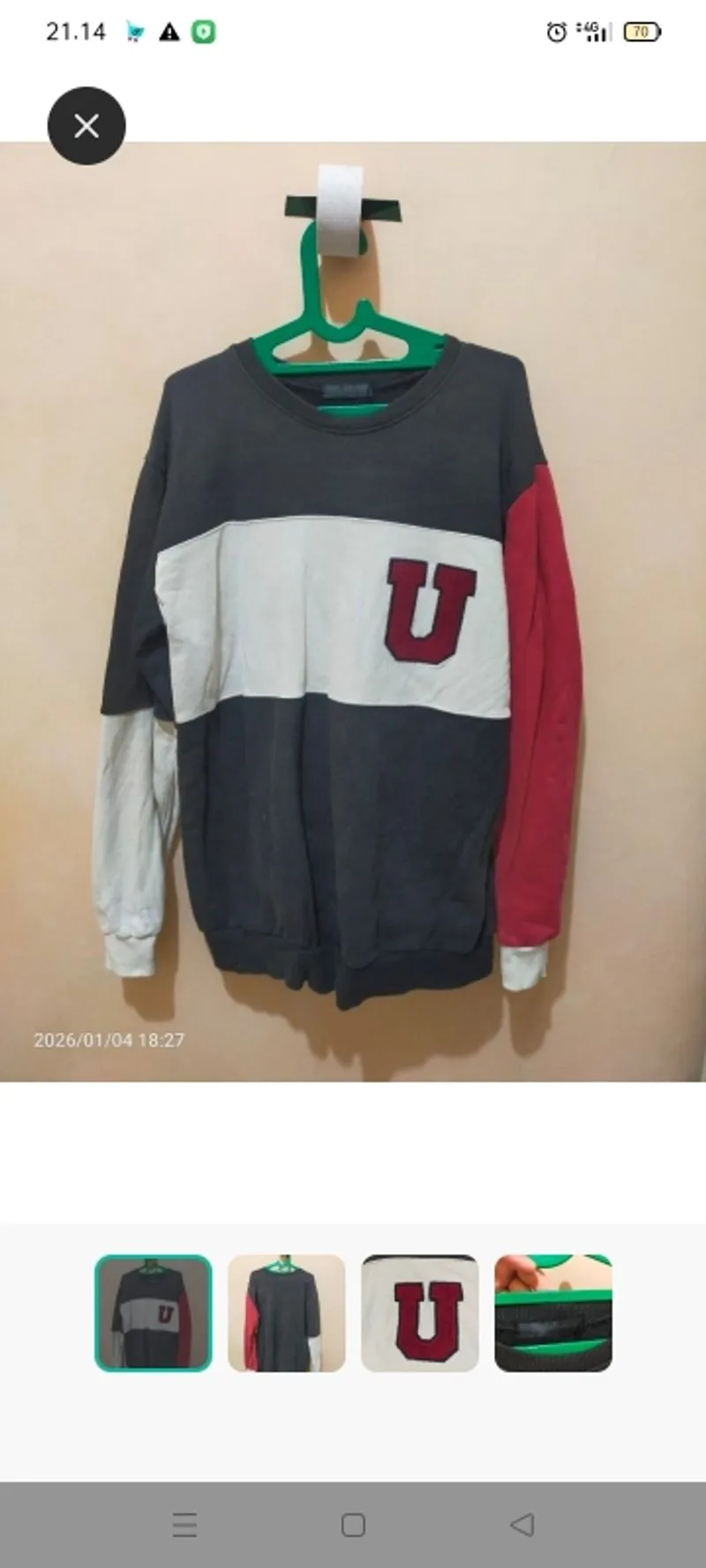 Crewneck Sweater U Again Mode photo 1