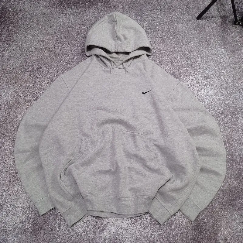 VINTAGE | NIKE Hoodie small logo grey photo 1