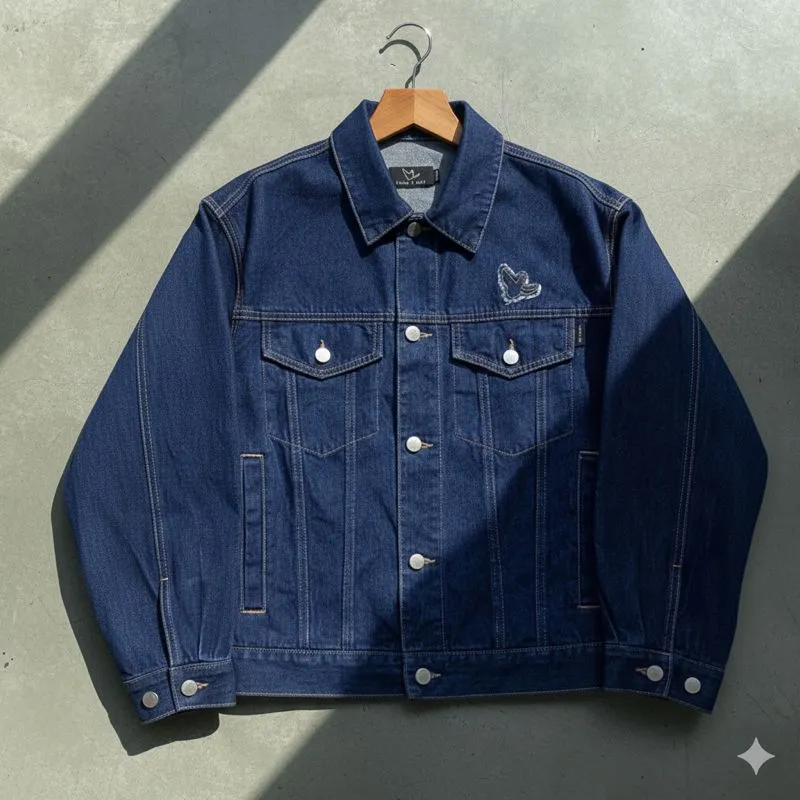 MarkGonzales Indigo Blue Denim Type III Trucker photo 1