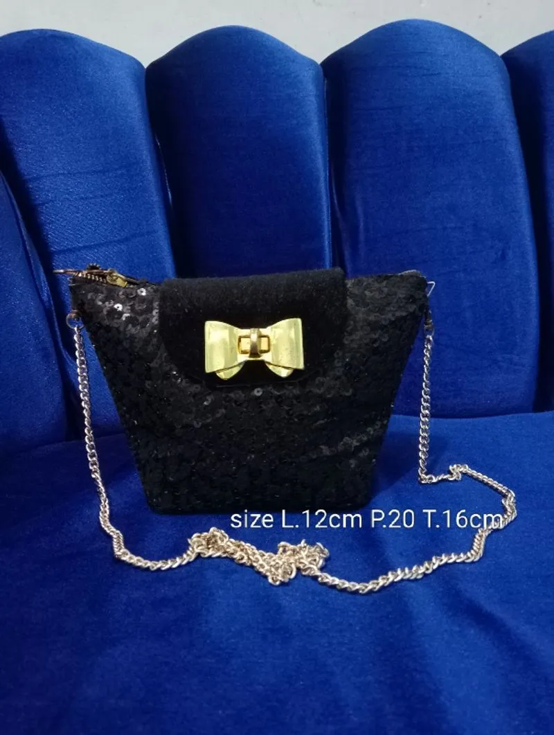 Tas selempang/slingbag/tas pesta wanita Payet unik photo 1
