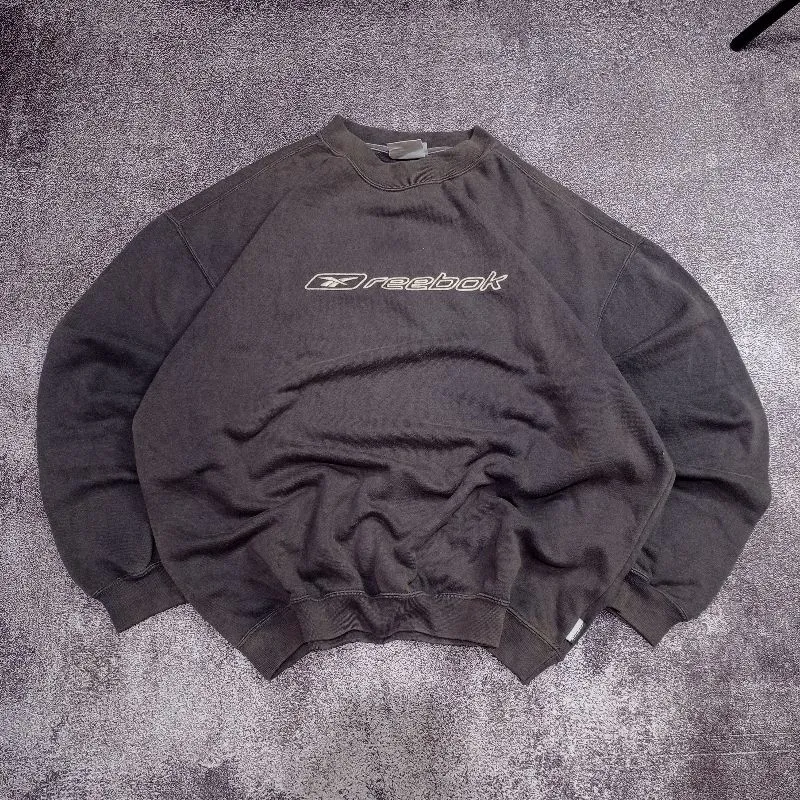 VINTAGE | Reebok logo dada dark grey | L fit XL photo 1