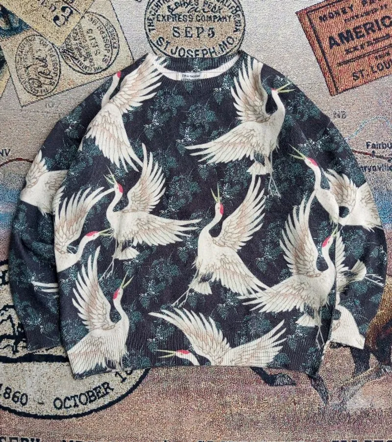 Knitwear vintage motif  photo 1