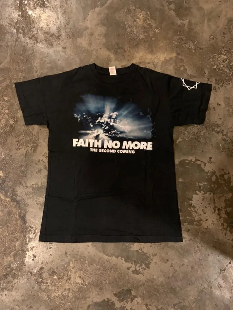 VINTAGE T-SHIRT FAITH NO MORE "THE SECOND COMING " PRELOVED photo 1