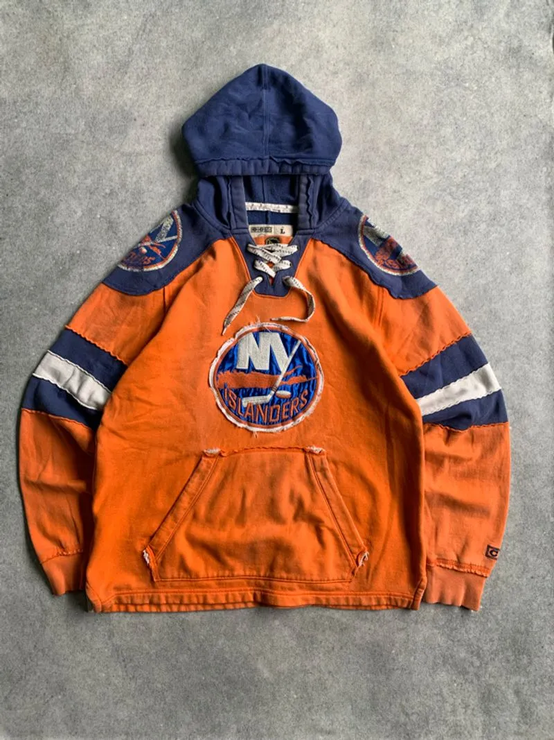 Vintage 90s NHL NY Islanders Jersey Hoodie photo 1