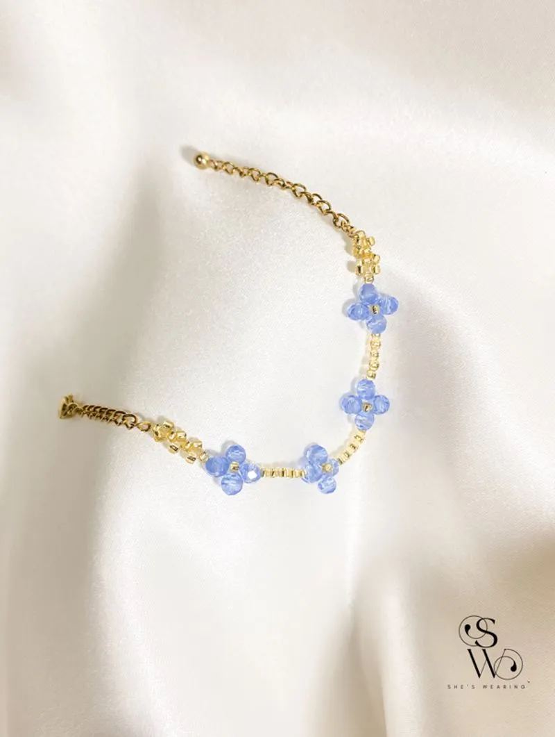 Tania Bracelet in Blue sea photo 1