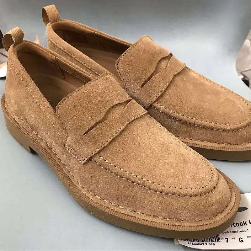The Original Clarks Martock Loafer penny loafer tassle brown photo 1