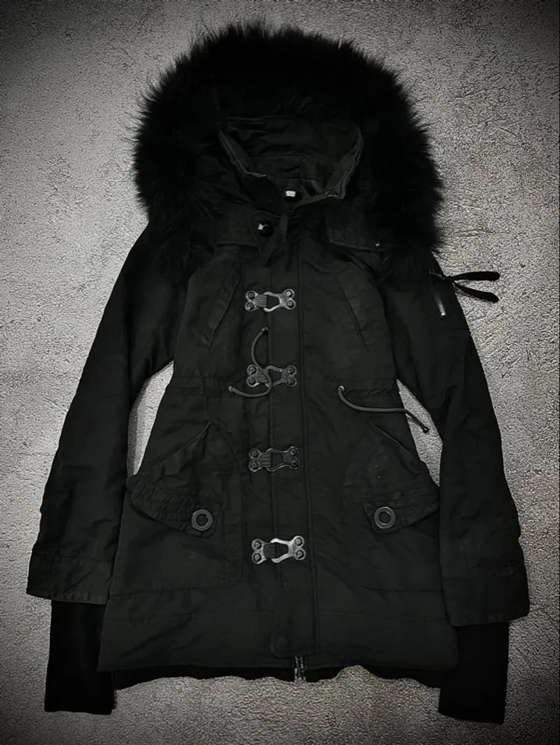 SLY FUR JACKET RACOOND photo 1