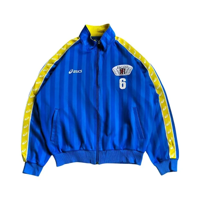 VTG 80s Asics Falco Tracktop Boxy Jacket photo 1