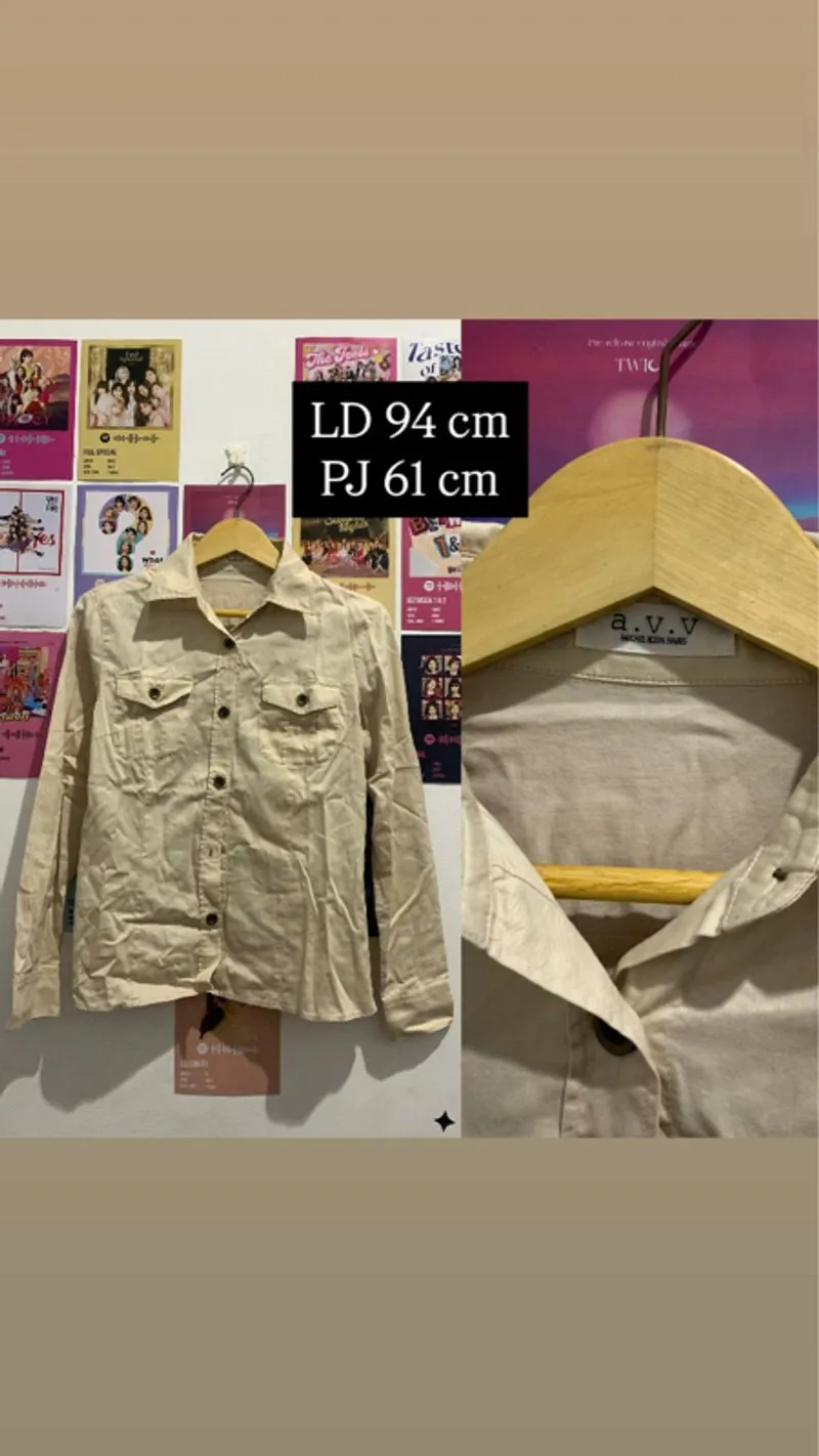 Kemeja Cream photo 1