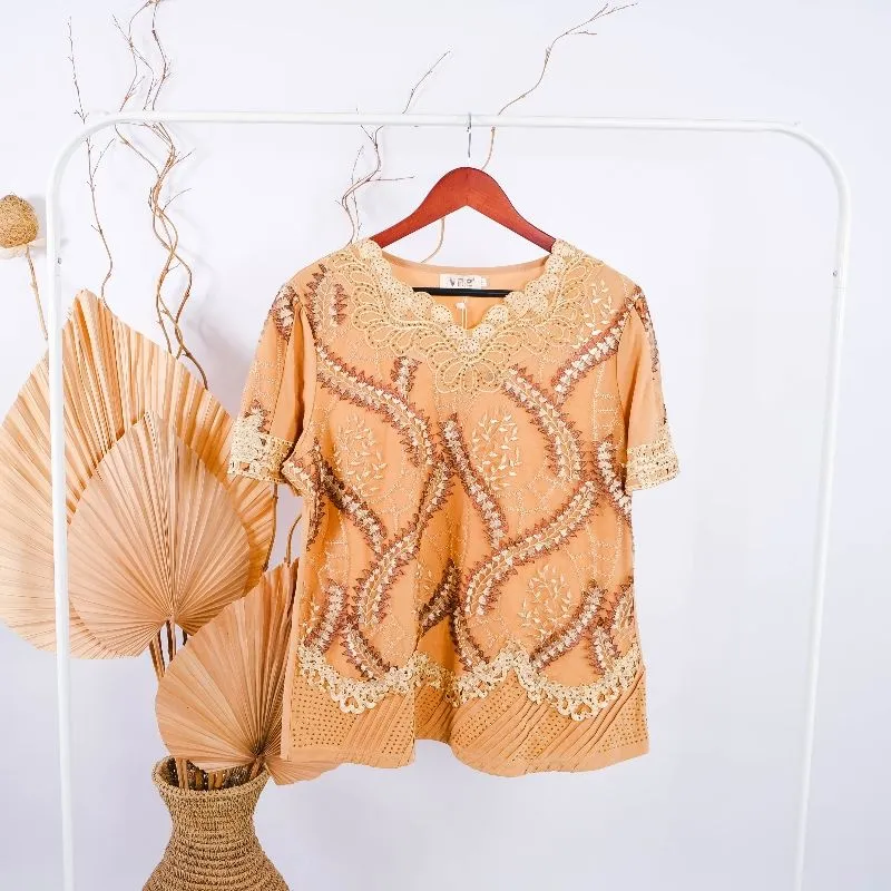 Baju Motif dengan Pernak Pernik VR2 3 XL photo 1