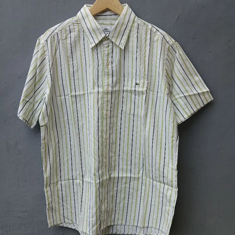 lacoste striped shirt photo 1
