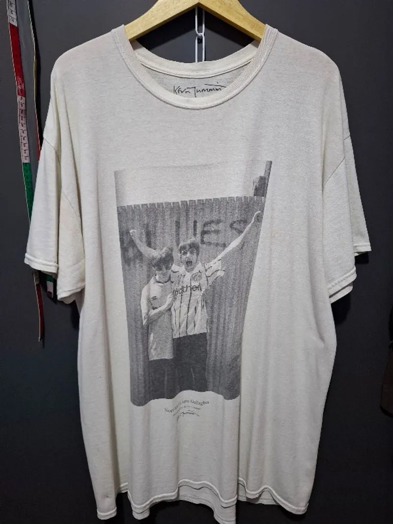 Kaos Vintage Noel and Liam gallagher by kevin cummins photo 1