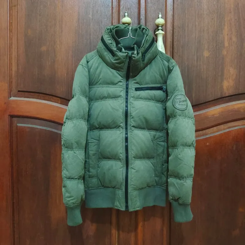 Casual Puffer jacket Pria khaki photo 1