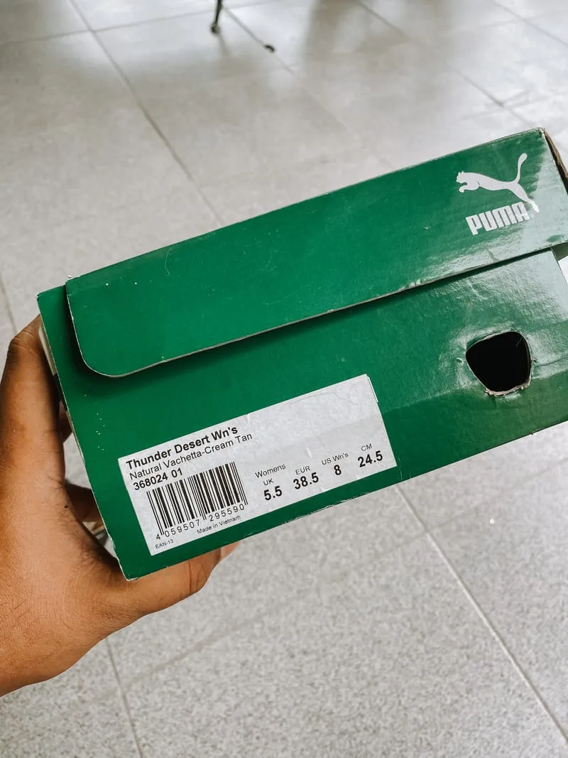 Puma Sportswear Sneakers Wanita cream Preloved