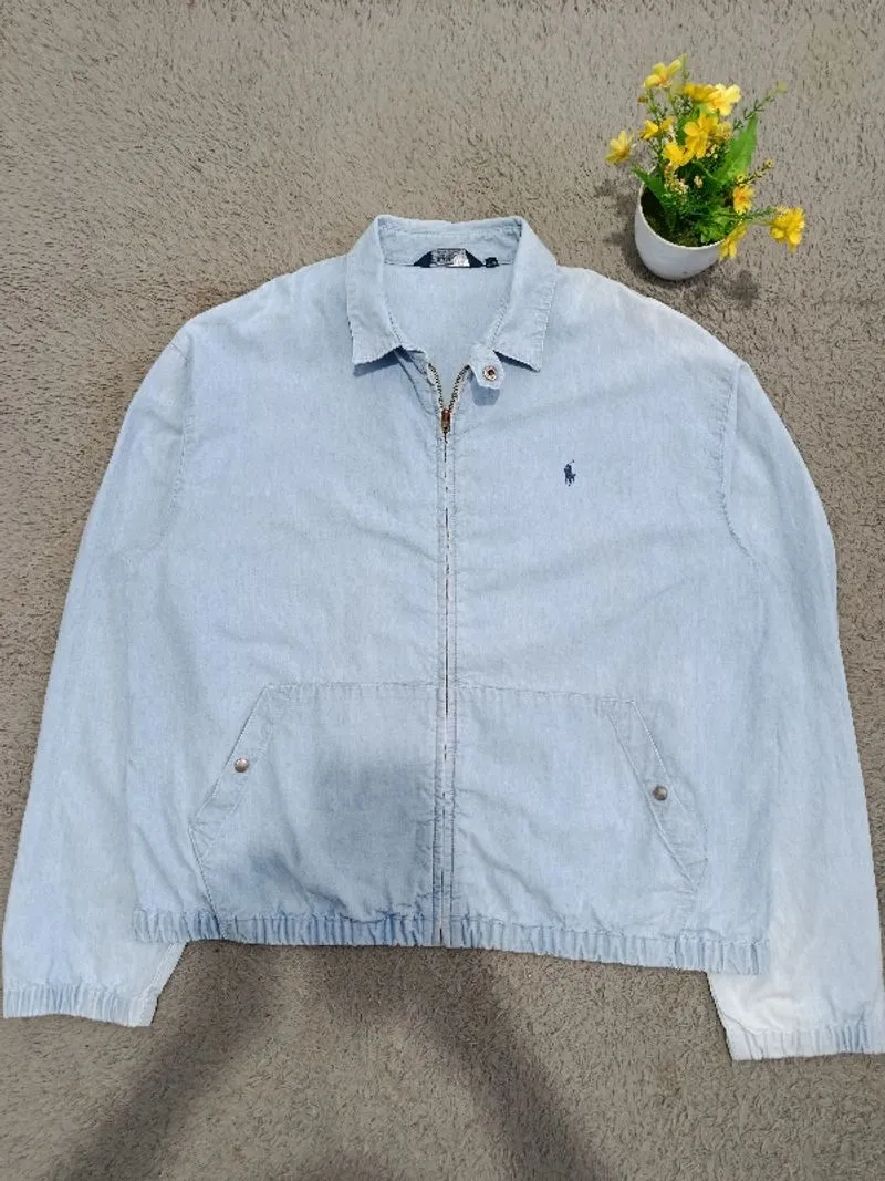 Vintage 90's Harington Polo Ralph Lauren USA photo 1