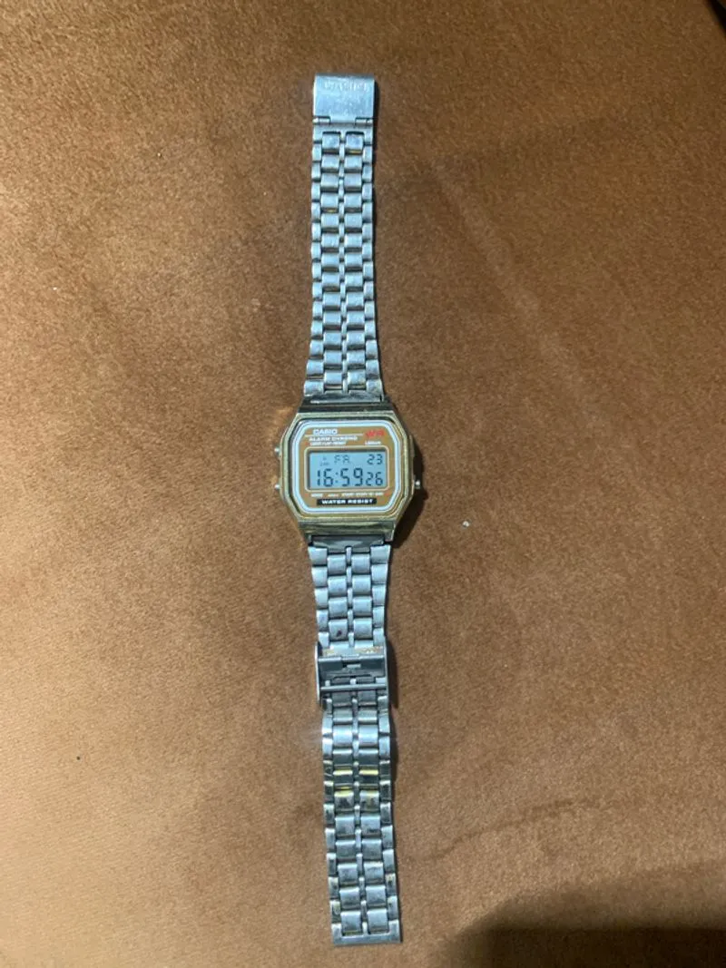 jam tangan digital Casio Vintage A159W photo 1