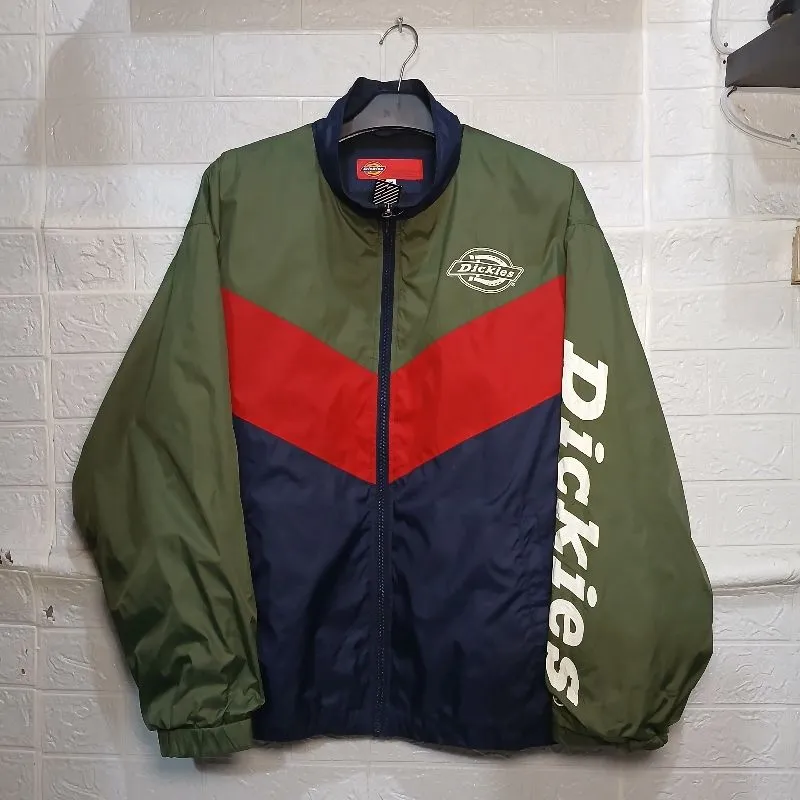 Jaket Kasual Olahraga Dickies Color Block size M fit L photo 1