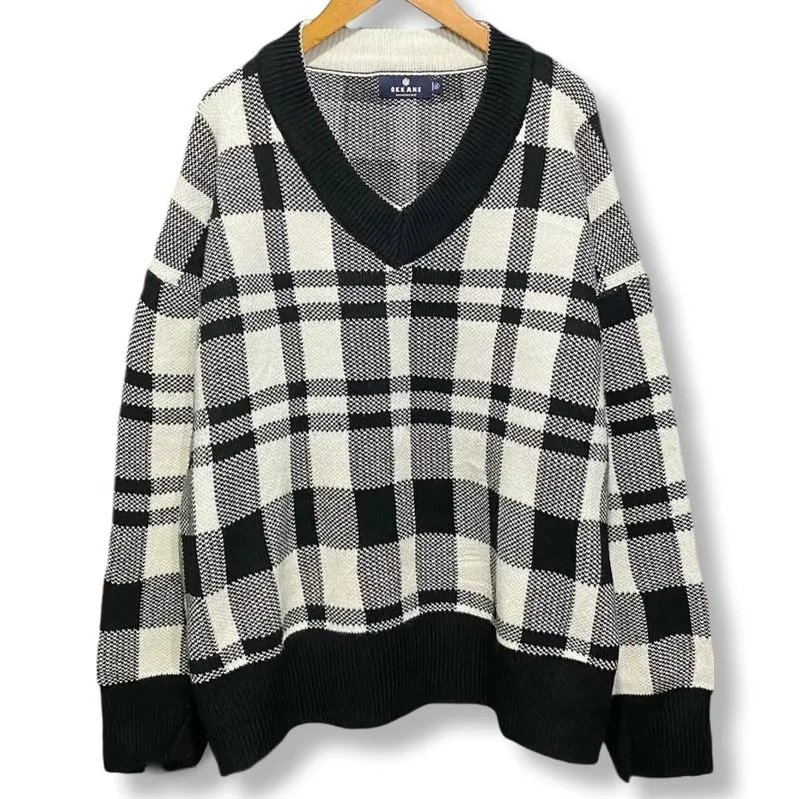 OKKANE KNITWEAR V NECK SWEATER | RAJUT | OUTERWEAR | XSTOB 1 photo 1