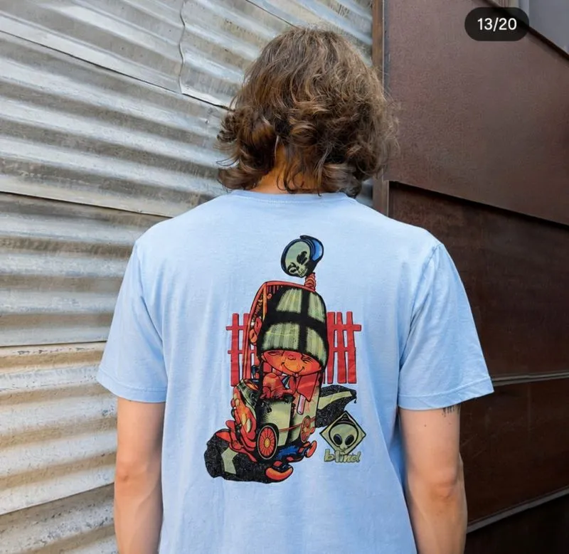 Kaos No Rules Skateboard x Blind Skateboard photo 1