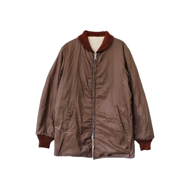 50'S – 60'S SHAWL COLLAR REVERSIBLE JACKET photo 1