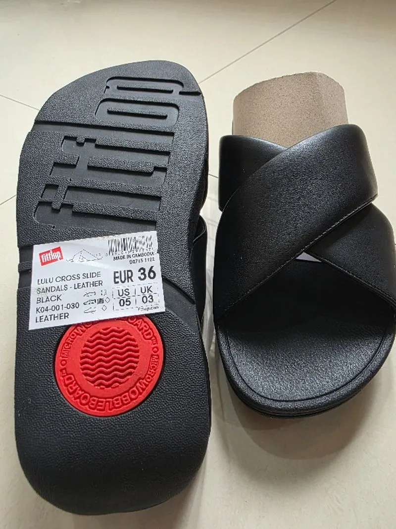 FITFLOP JUAL BNIB BARU ORIGINAL FitFlop Lulu Black Hitam photo 1